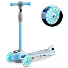 Ricokids Scooter Led Art.765003 Blue Bērnu skūteris augstāka kvalitāte ar gaismas effektiem