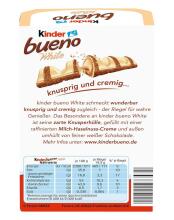 Kinder Bueno White  Art.107308 Шоколад с молочной начинкой,6x19гр