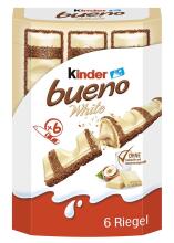 Kinder Bueno White  Art.107308 Шоколад с молочной начинкой,6x19гр