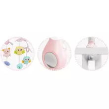 Ricokids Musical Mobile Art.RK-813 Pink Muzikālais karuselis ar projektoru