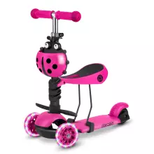 Ricokids Buggy Art.243744 Pink  Трехколесный самокат