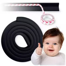 Ricokids Foam Tape Art.798701 Black  Aizsardzība uz leņķiem