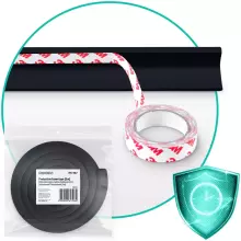 Ricokids Foam Tape Art.798701 Black  Aizsardzība uz leņķiem