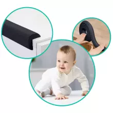 Ricokids Foam Tape Art.798701 Black  Aizsardzība uz leņķiem