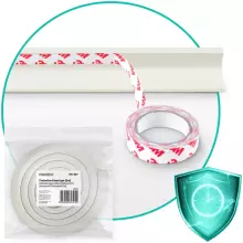 Ricokids Foam Tape Art.798700 White  Aizsardzība uz leņķiem