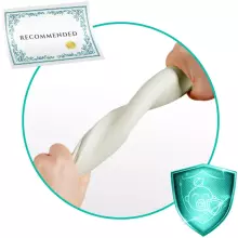 Ricokids Foam Tape Art.798700 White  Aizsardzība uz leņķiem