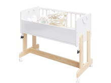 Baby Crib Club Leto 6 in 1 Art.243802  Деревянная детская колыбель 90x40см