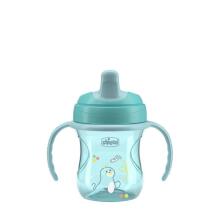 180639 NO-SPILL CUP WITH HARD SPOUT 200ML 6+ BLUE