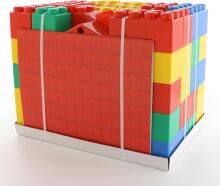 Cavallino XXL Building Blocks House Art.244001 Konstruktors - klucīši (134gab)