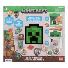 MINECRAFT DIY komplekts 3D uzlīmju veidotājs