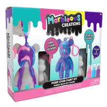 Marbleous Bear DIY Pouring Keyring Big Kit