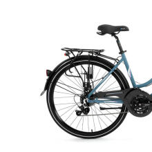 Pilsētas velosipēds Bisan 28 CTX6300  Pelēks/rozā  (Rata izmērs: 28" Rāmja izmērs: S)
