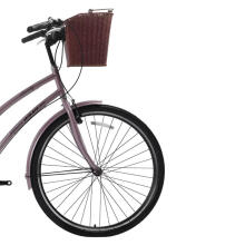 Pilsētas velosipēds Bisan 28 Serenity S rozā/melns (Rata izmērs: 28 Rāmja izmērs: L)
