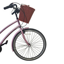 Pilsētas velosipēds Bisan 28 Serenity  roza/sudrabs (Riteņu izmērs: 28 Rāmja izmērs: M)