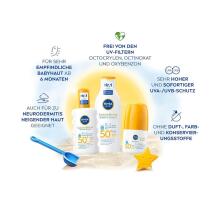 Nivea Sun Kids Roller Art.85486  Mitrinošs sauļošanās losijons SPF 50+ (ļoti augsta aizsardzība) 50 ml.