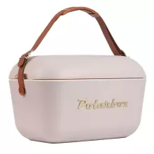 Polarbox Cool Box Retro Cooler Art.244395  Cyan – Baby Rose Холодильник для кемпинга 12Л