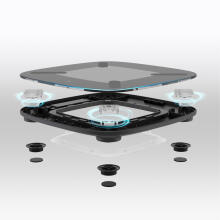Homedics SCL-B200-BK3R GLO Body Analyser Bath Scale