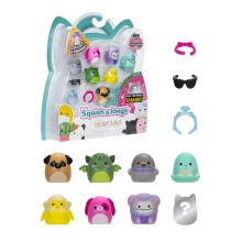 SQUISHMALLOWS SQUISH-A-LONGS figures 8-pack, 2,5 cm