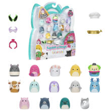 SQUISHMALLOWS SQUISH-A-LONGS figures 14-pack, 2,5 cm