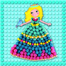 PlayMais spēle mozaīka 2300, Sapņu princese