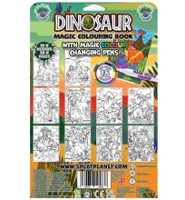 Splat Planet maģiskā krāsošanas grāmata DINOZAURI