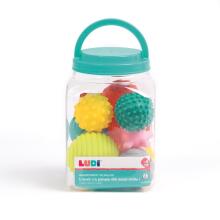 LUDI sensoro bumbiņu komplekts, 8 gab.