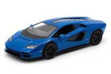 KiNSMART automašīna, Lamborghini Countach LPI 800-4, zila