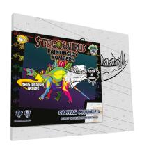 Splat Planet gleznošana pēc cipariem, STEGOZAURS 30X40 cm.