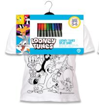 Футболка Splat Planet с маркерами, Looney Tunes