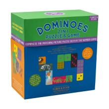 Spēle domino-puzle 2in1, Dinozauri