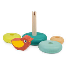 Kidstoys Mentari Art.245918 Wooden Pyramid Bird
