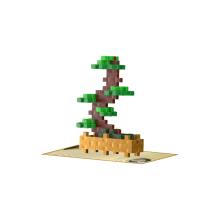 Plus Plus konstruktors AUGI - zaļais bonsai