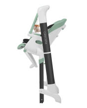 Carrello Cascata Art.CRL-10303/1 Tropical Green Daudzfunkcionālais barošanas krēsliņš 3 in1