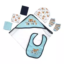 Tom Kids Baby Gift Set Art.246353 Blue Baby Gift Set  8 pieces