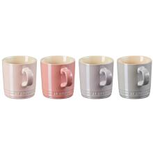 Le Creuset Cup set London 4 pcs. 350ml stoneware Prl Cp/rq/bp/mg