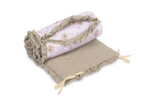 BED BUMPER DANDELIONS BEIGE