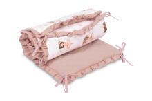 BED BUMPER BALLERINAS PINK