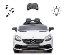 MILLY MALLY 5913 Mercedes-Benz SLC White Battery-Powered Vehicle