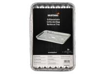 Mustang Barbeque foil tray 4 pcs aluminium display