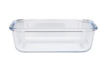 Maku Storage container glass with lid 1,04 L 21x15,5 cm