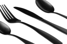 Maku Basic Cutlery matt black 16 pcs