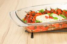 Maku Casserole dish with glass lid 3 L + 1,4 L 32x20x13 cm
