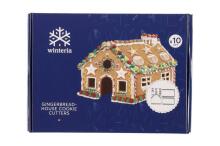 Winteria Gingerbread house molds 10 pcs