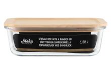 Maku Food container with bamboo lid 1,52 L