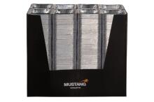 Mustang Foil pan 31x21 cm 12 pcs aluminium display
