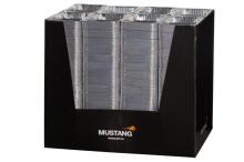 Mustang Foil pan 31x21 cm 12 pcs aluminium display