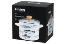4Living Enamel Pot Ahti 20 cm