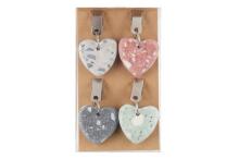 4Living Table cloth weights 4 pcs hearts