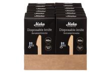 Maku Disposable knife 40 pcs display