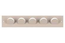 4Living Wall hooks Clip greige 42x8 cm